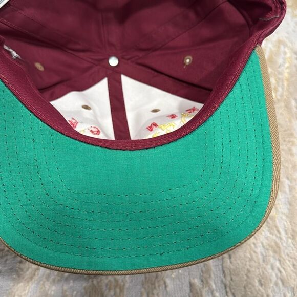 Vintage RARE 1996 Kentucky Derby 122 Red Snapback Baseball Cap Hat - All Pro - Picture 6 of 9